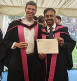 Graduation day for Shashank!